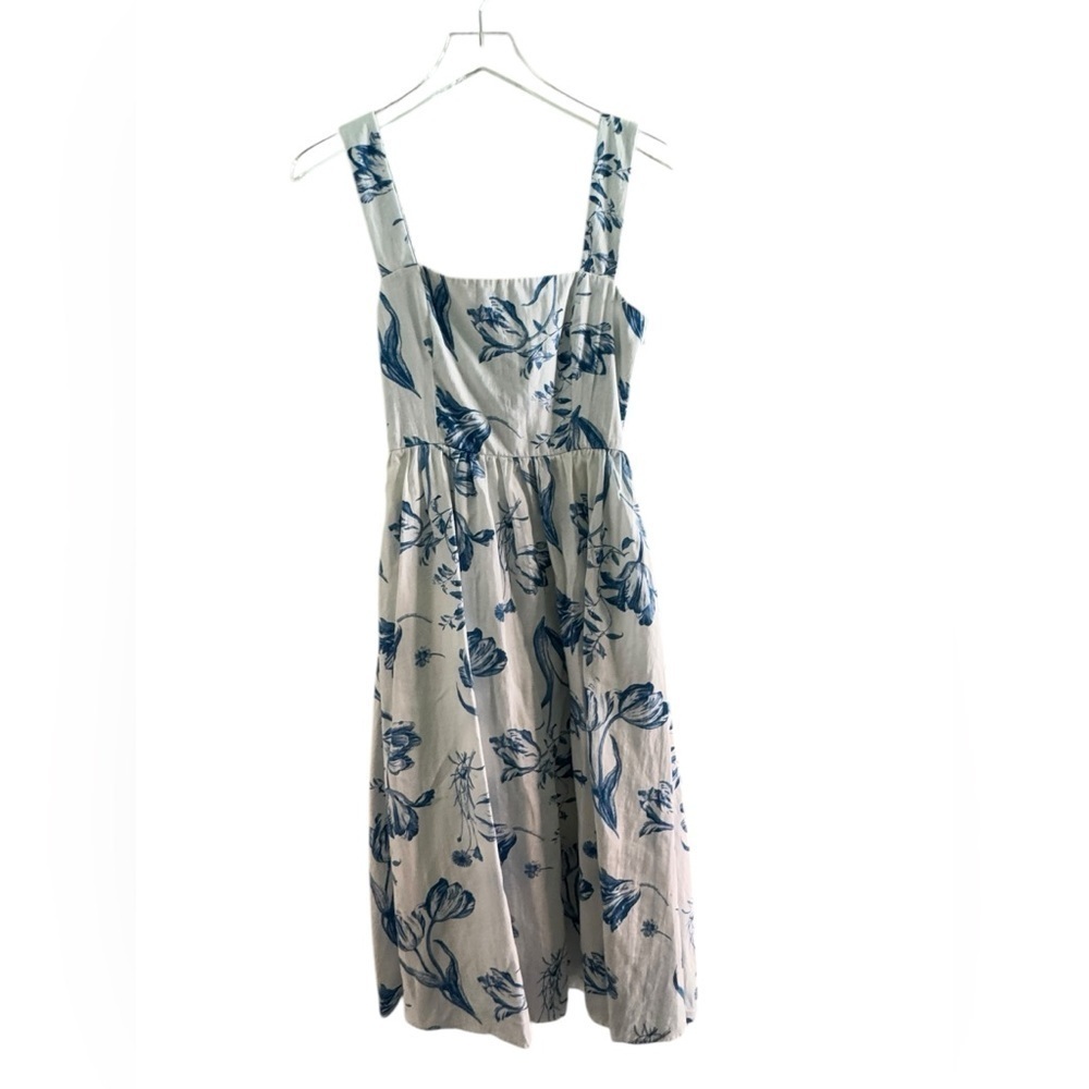 Reformation Frieda Midi Floral Dress Size 2 B009 - Picture 5 of 7